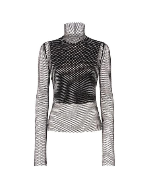 Sportmax Black Long Sleeve Tops