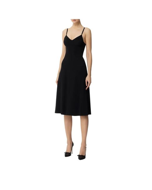 Midi Dresses di Elisabetta Franchi in Black
