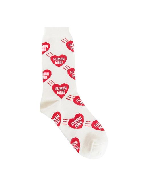 Socks Human Made de hombre de color Red