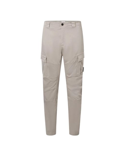 C P Company Slim-fit trousers in Gray für Herren