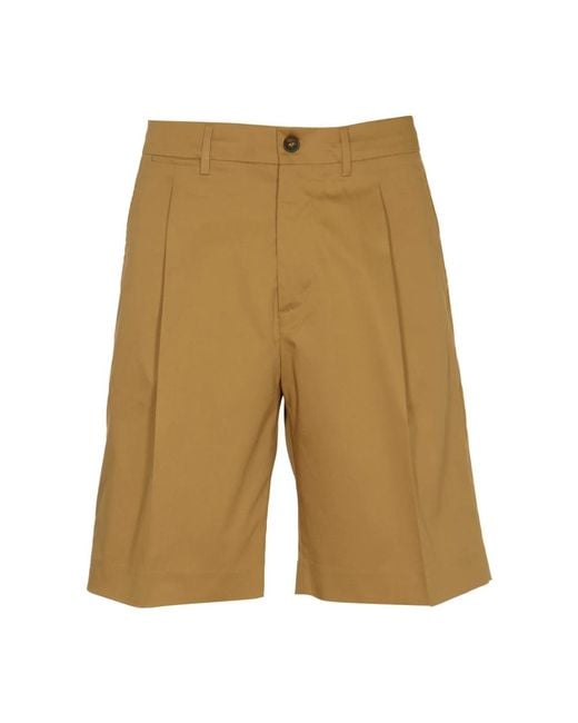 Golden Goose Deluxe Brand Natural Casual Shorts for men