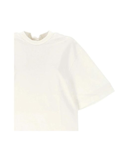 Carven Overhemden ,Wit ,T-Shirt in het White