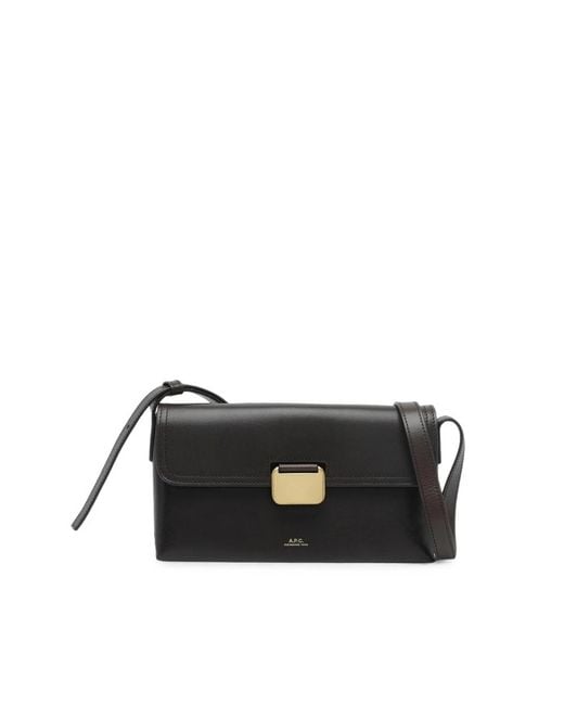 A.P.C. Schoudertas in het Black