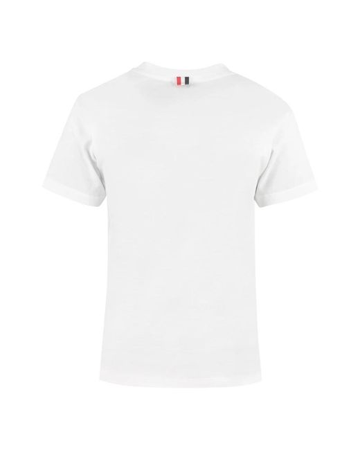 Thom Browne White T-Shirts