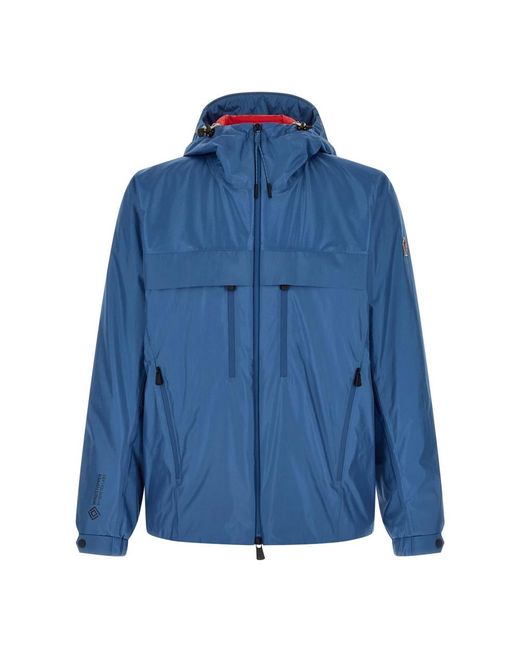 Moncler Blue Light Jackets for men