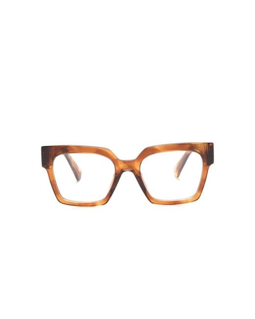 Miu Miu Brown Glasses