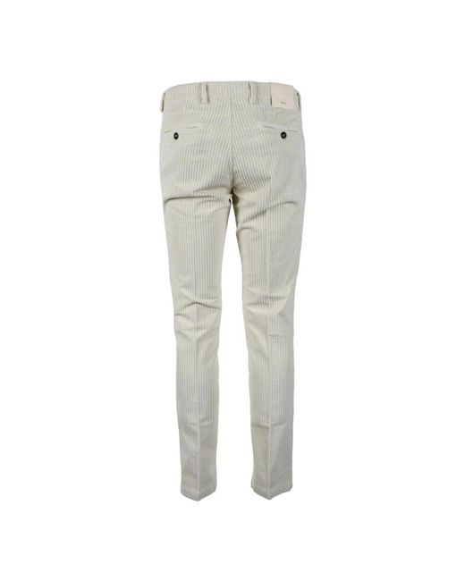 BRIGLIA Gray Chinos for men