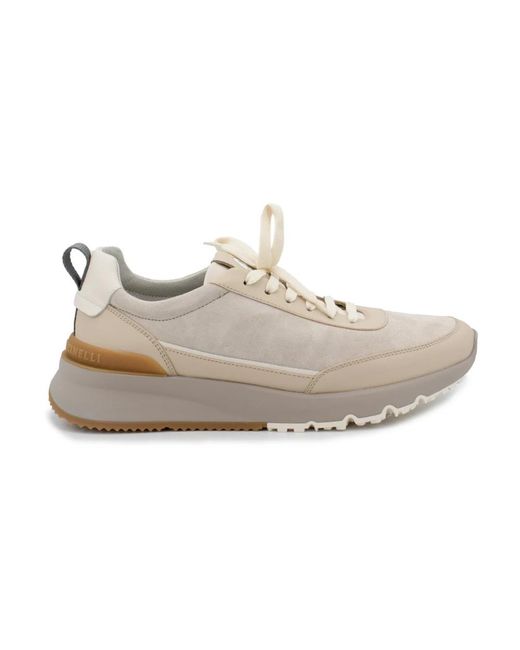 Brunello Cucinelli Gray Sneakers for men