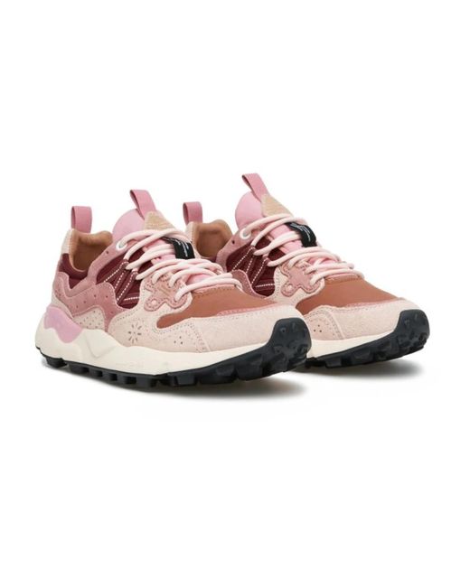 Flower Mountain Pink Sneakers