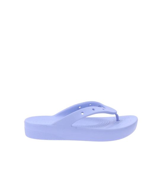 Flat sandals CROCSTM de color Blue