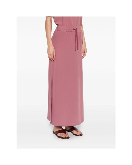 Herno Pink Maxi Skirts