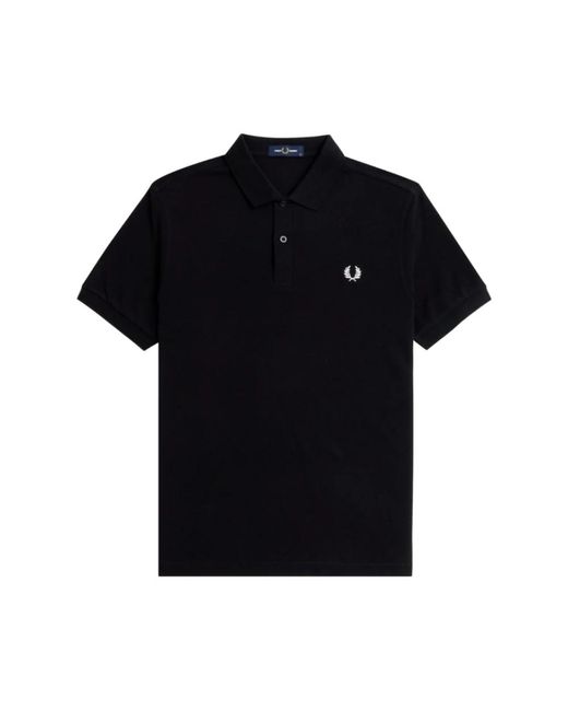 Fred Perry Black Polo Shirts for men