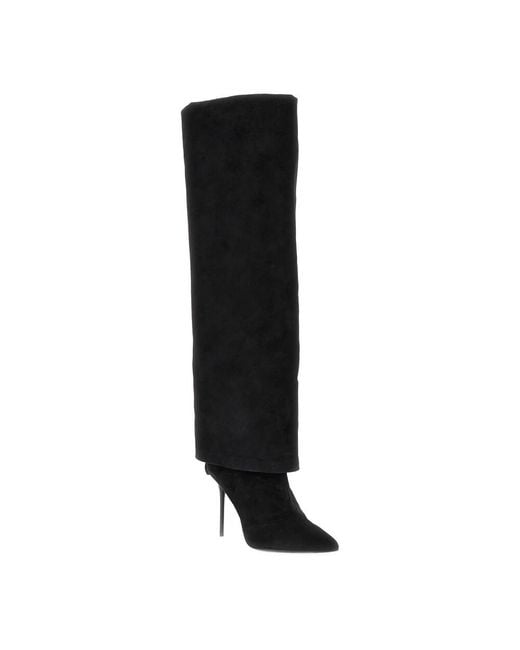 Balmain Black Heeled Boots