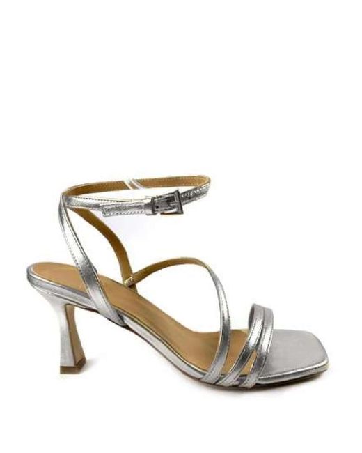 Roberto Festa Metallic High Heel Sandals