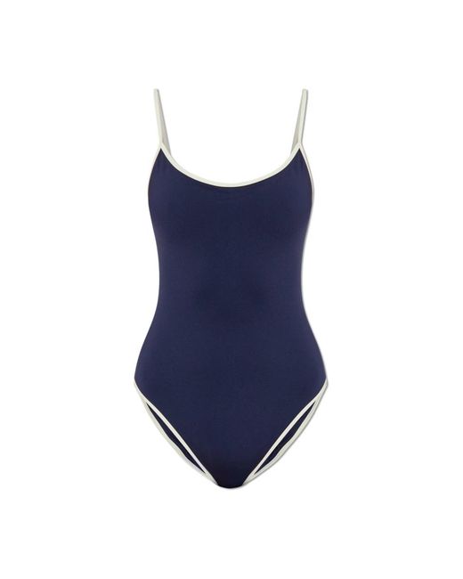 The Upside Badmode ,Blauw ,Nylon Samara One-Piece Badpak in het Blue