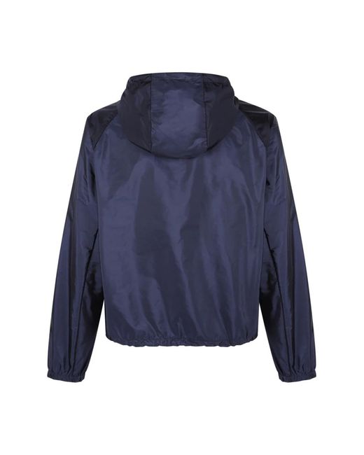 Prada Blue Light Jackets for men