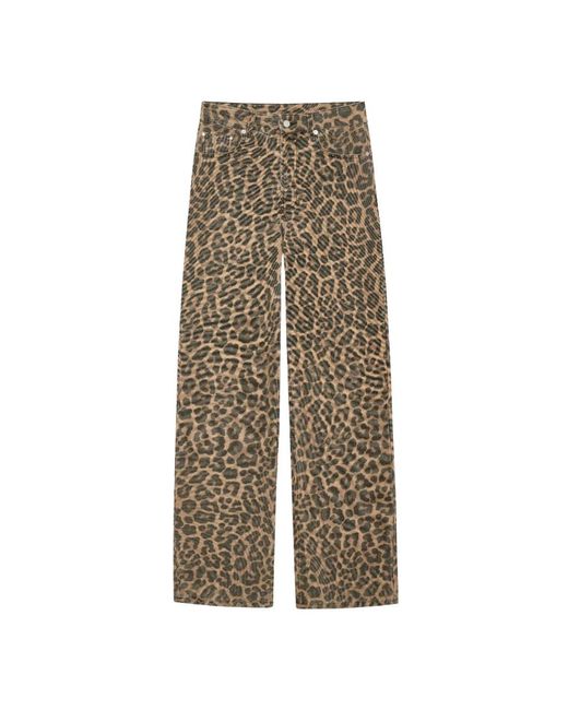 Anine Bing Natural Straight Jeans