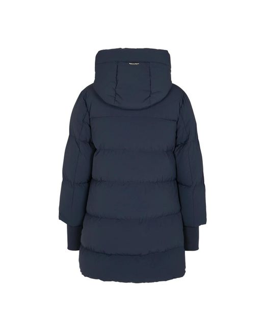 Woolrich Blue Parkas for men