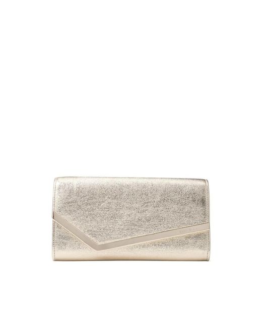 Jimmy Choo Gray Clutches