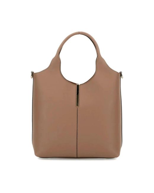 Tod's Brown Shopping Bags