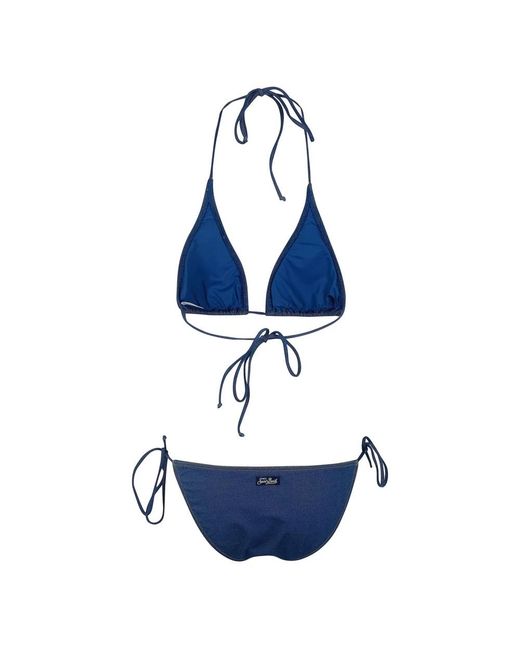 Mc2 Saint Barth Blue Bikinis