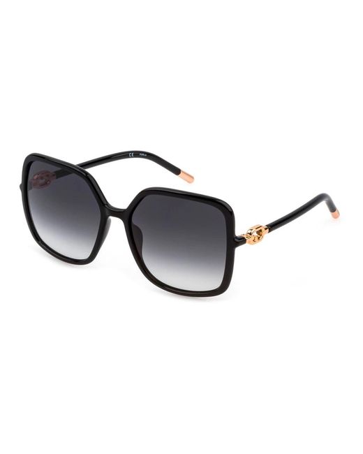 Sunglasses Furla de color Black