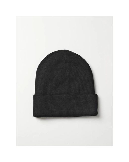 Alexander McQueen Luxuriöse Kaschmir Bestickte Logo Beanie in Black für Herren
