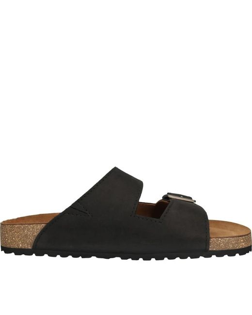 Salamander Black Sliders for men