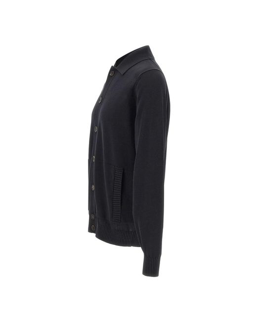 FILIPPO DE LAURENTIIS Blue Cardigans for men