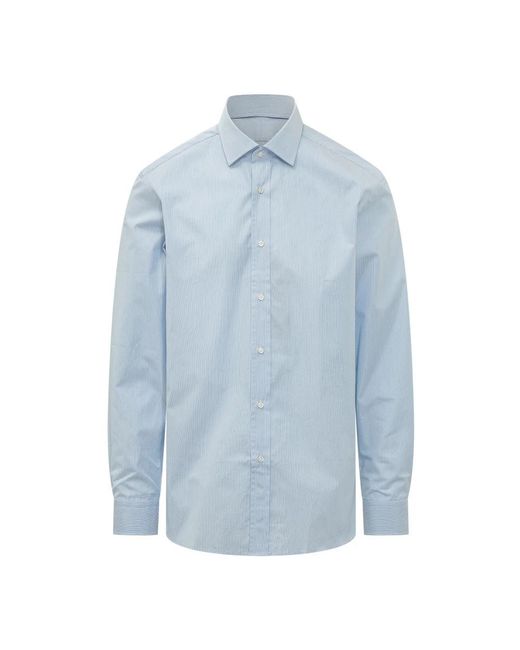 Boss Blue Casual Shirts for men