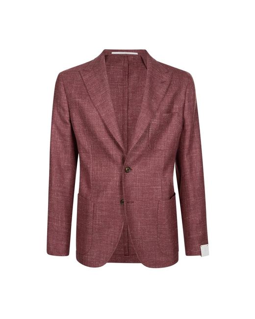 Eleventy Purple Blazers for men