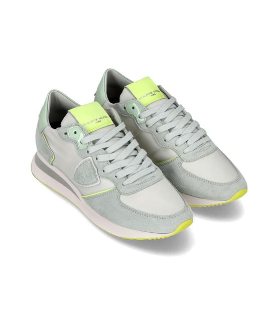 Philippe Model Low Trpx Sneaker in het White