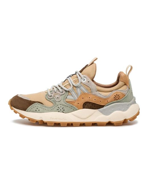 Sneakers di Flower Mountain in Metallic
