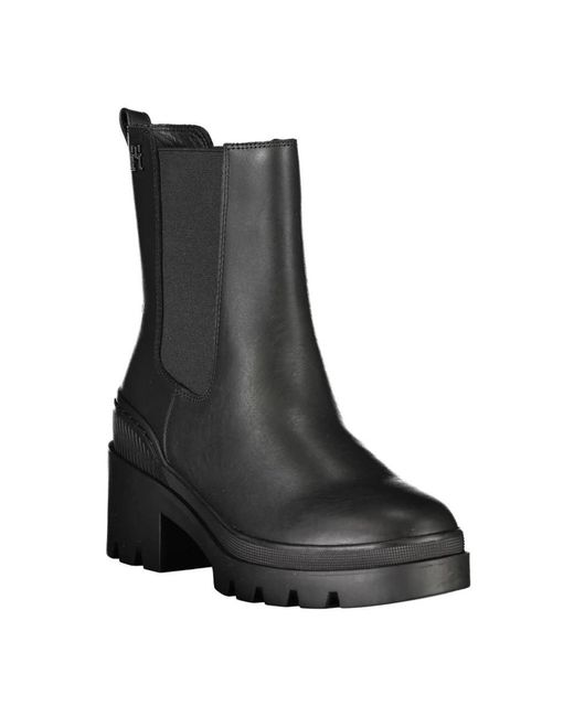 Tommy Hilfiger Black Ankle boots