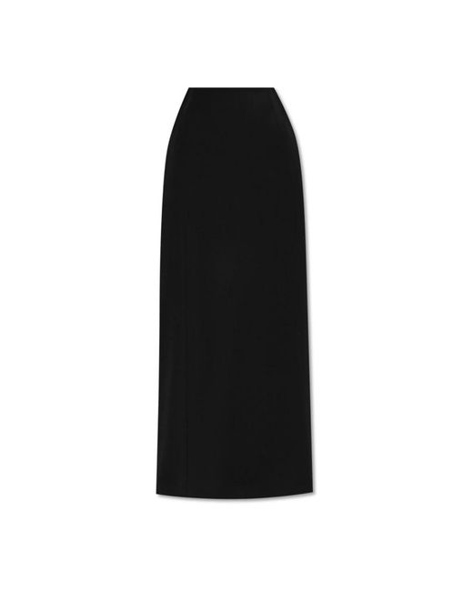 Balenciaga Black Maxi Skirts