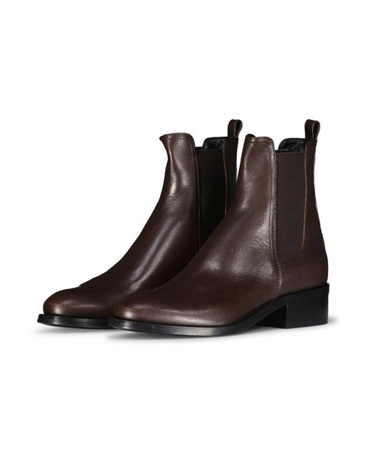 Agl Attilio Giusti Leombruni Chelsea Boots in het Brown