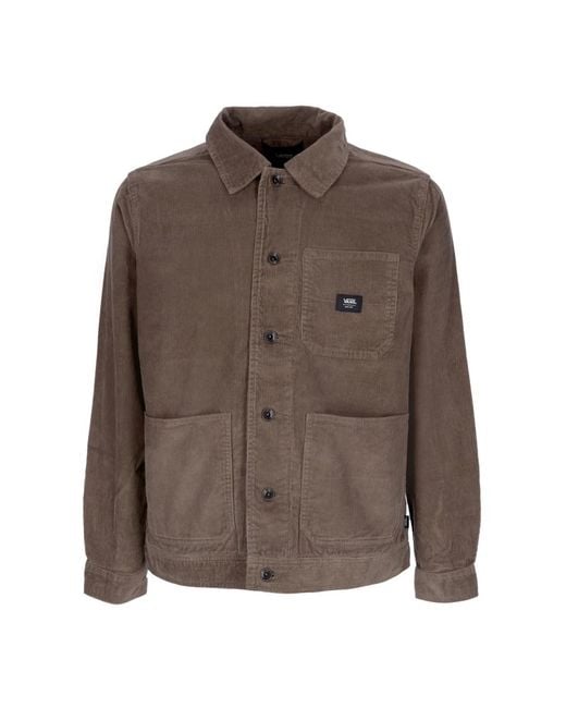 Vans Brown Light Jackets for men