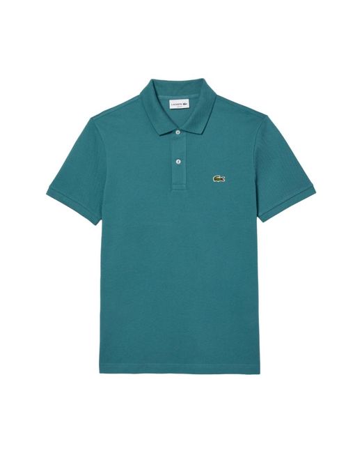 Lacoste Green Polo Shirts for men