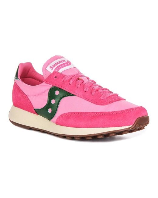 Saucony Pink Sneakers for men
