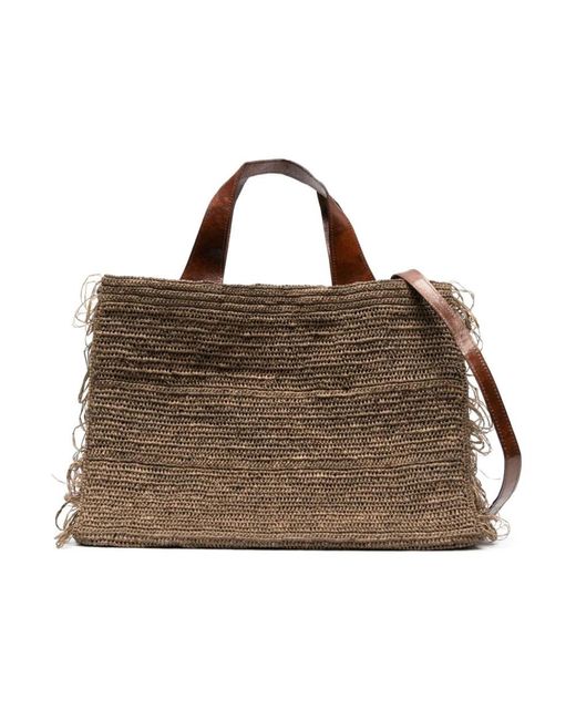 IBELIV Brown Tote Bags