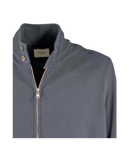 Circolo 1901 Blue Bomber Jackets for men