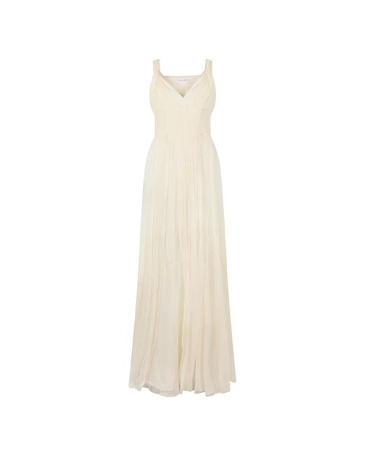 Alberta Ferretti White Gowns