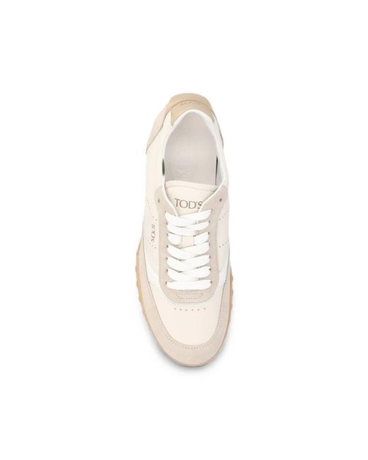 Tod's Natural Sneakers