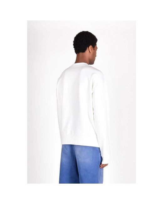 Marni Baumwoll-sweatshirts für stilvollen komfort in White für Herren
