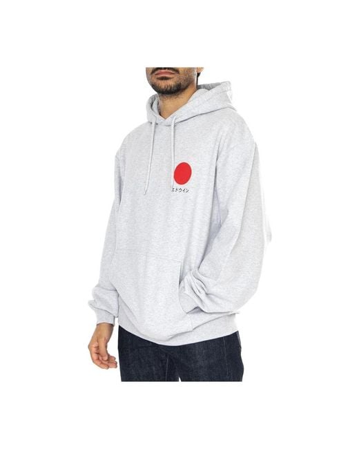 Edwin Hoodies in het White voor heren