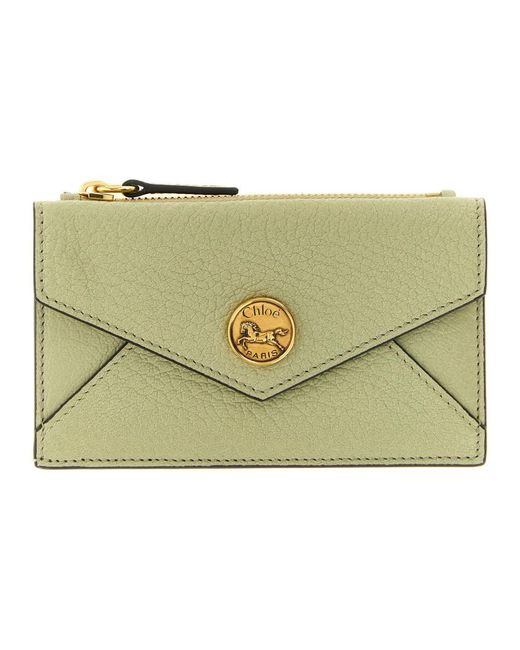 Wallets & Cardholders Chloé en coloris Green