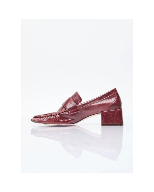 Miista Red Loafers