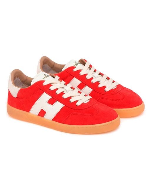 Hogan Red Sneakers