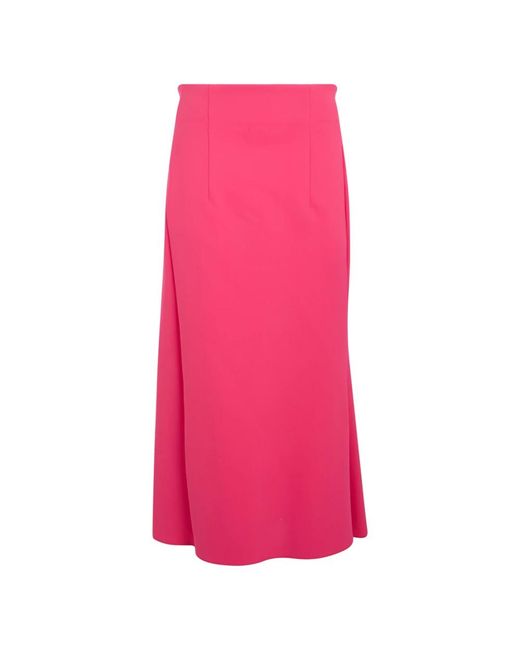 Philosophy Di Lorenzo Serafini Pink Midi Skirts