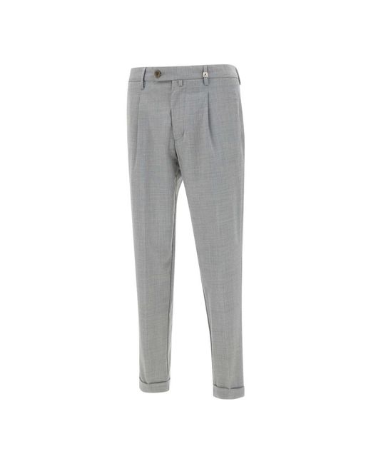 Myths Gray Suit Trousers for men